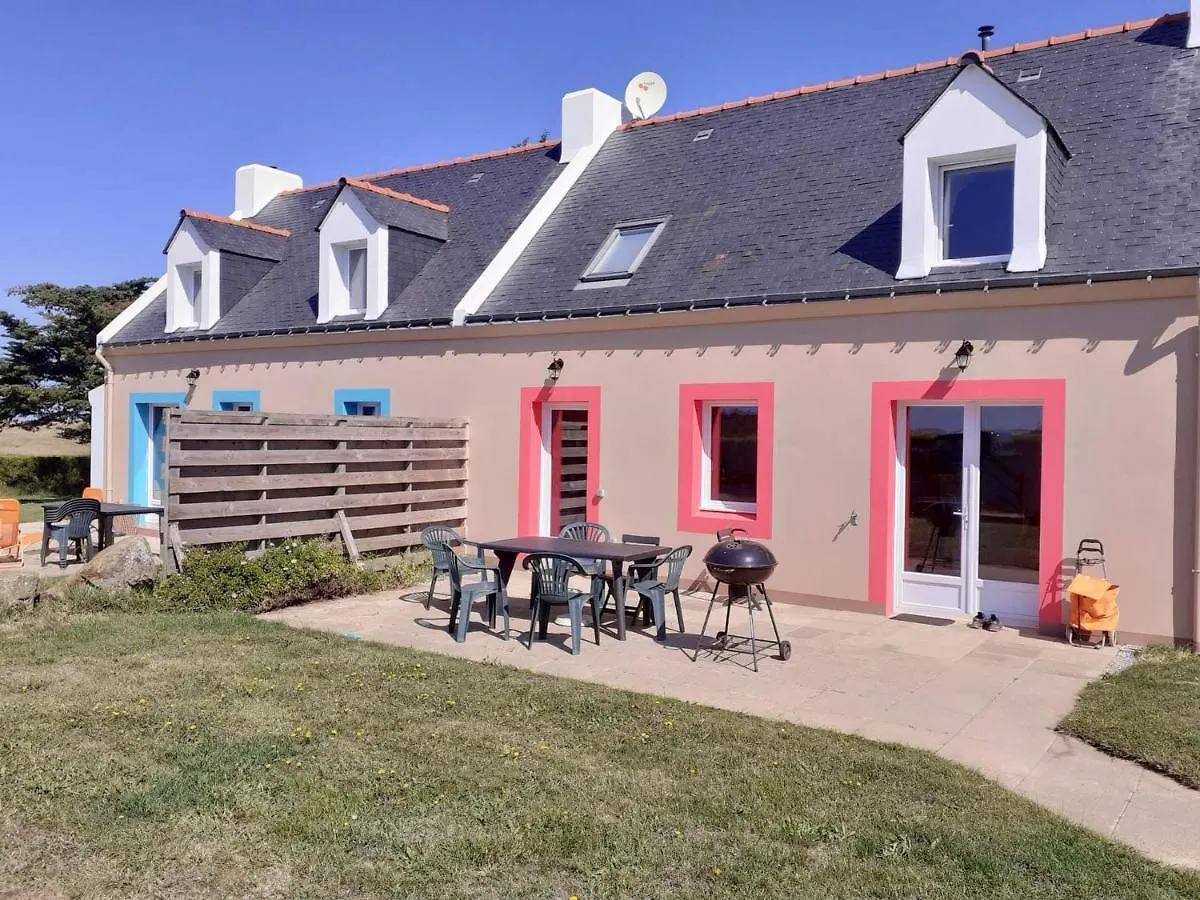 Maison T4 Avec Jardin Pres Plage Donnant, Sauzon - Animaux Ok, Wifi, Parking, 7 Pers. - Fr-1-418-19 別荘